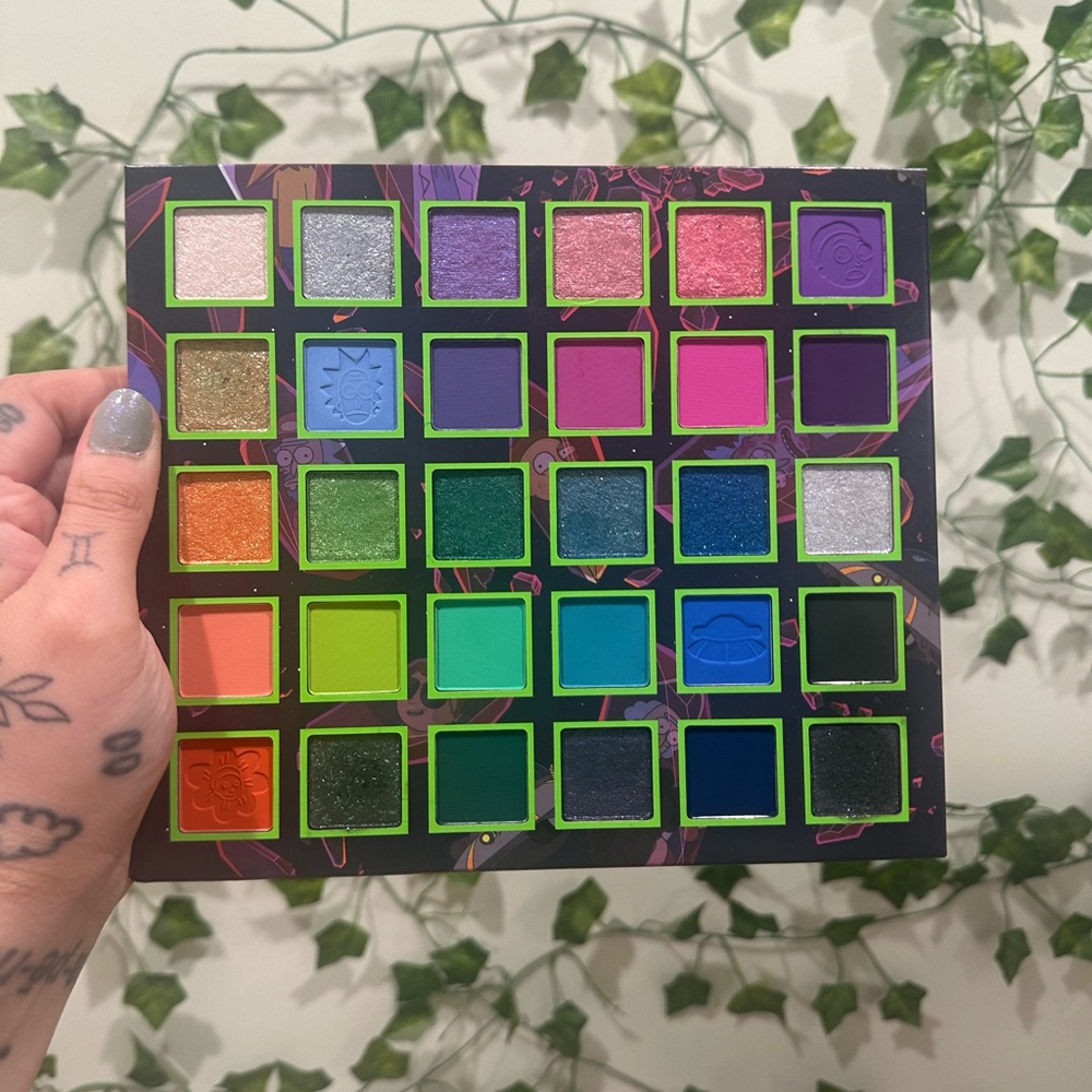 Glamlite Rick and Morty palette